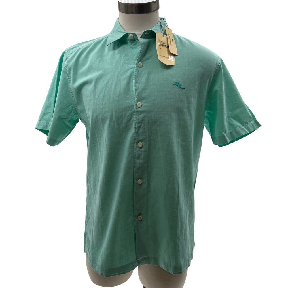 Tommy Bahama Green Casual Button Down Shirt